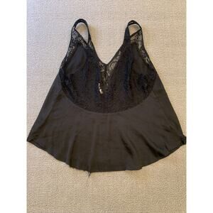 Intimately By Free People Women's M All In My Head Cami Black